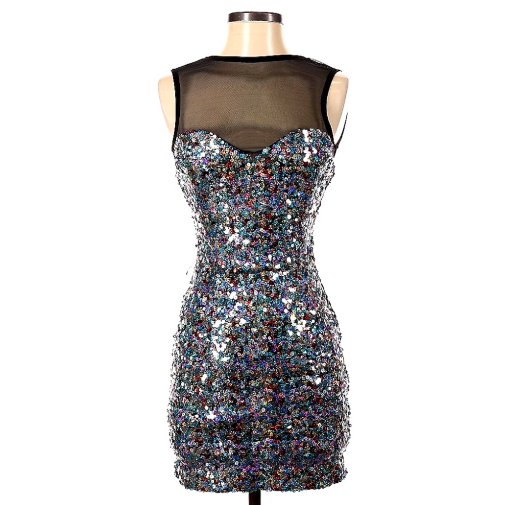 Dress the Population Sequin party dress